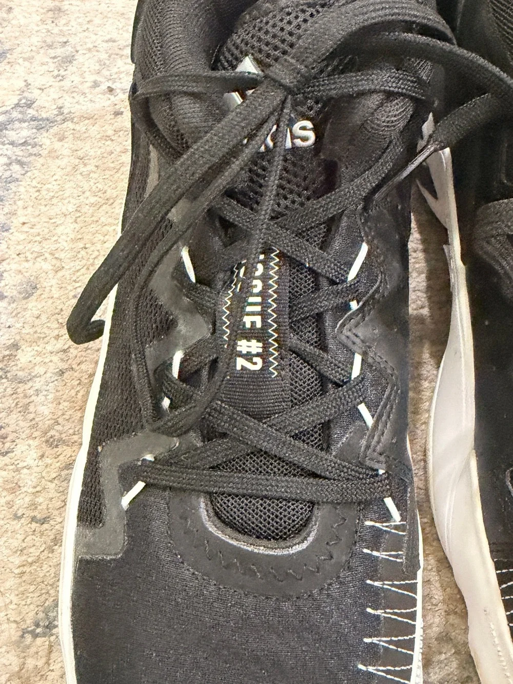 Adidas D.O.N. Issue #2 Core Black Men's  shoes Size 8.5 Sneakers Basketball
